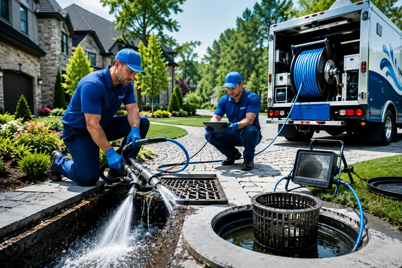 Local outdoor drain cleaning professionals in New Lebanon, OH